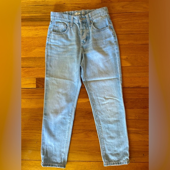 Old Navy O.G. straight high rise jeans. Girls - Picture 2 of 6